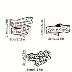 Girls Ribbon Pins - Add Personality to Clothes Backpacks - Great Gift Idea