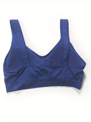 Women's Plus Seamless Fitness Backless Bra