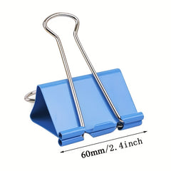 60mm Metal Ticket Clip Extra Large Dovetail Clip for Office Stationery