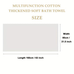 Soft Cotton Bath Towel for Adults and Baby 80x160cm