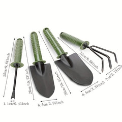 4pcs Garden Tool Set for Indoor Outdoor Plant Care, Bonsai Kit