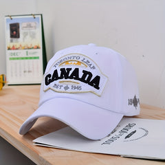 Retro Drawstring Baseball Cap Men's Soft Top Embroidery Patch Cap