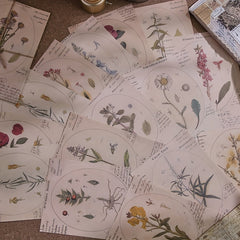 30 Sheets Vintage Inspiration DIY Notebook Paper