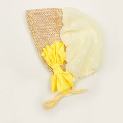 Baby Lace Breathable Sun Hat Princess Knitted Straw Hat