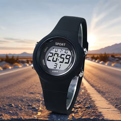 Large Digital Watch with Alarm Timer Multifunctional Luminous Stylish