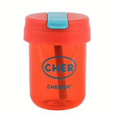Mini Portable Coffee Cup & Plastic Straw Sports Water Bottle Ideal Gift