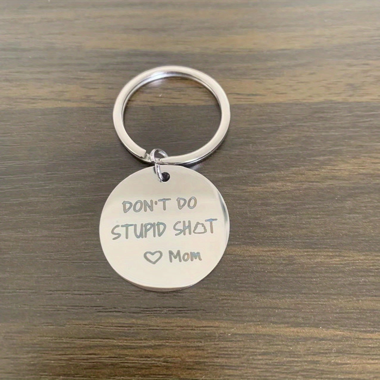 Personalized Christmas Gift Keychain for Son or Daughter