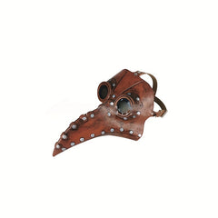Men's Steampunk Halloween Plague Bird Mouth Doctor Mask Headgear
