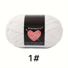 Soft Colored Yarn for Knitting and Crocheting, 100g