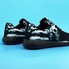 Men's Punk Skull Lightweight Running Shoes