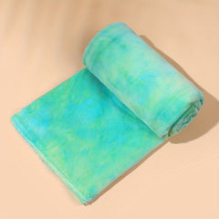 Crystal Soft Tie dye Short Plush Fabric for DIY Clothing
