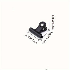 Colorful Round Iron Clip for Metal Ticket Holder