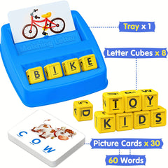 Interactive Letter Learning Game for Kids - Word Recognition & Spelling Activity