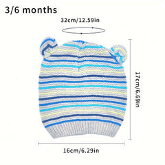1pc Knitted Baby Hat Warm Beanie