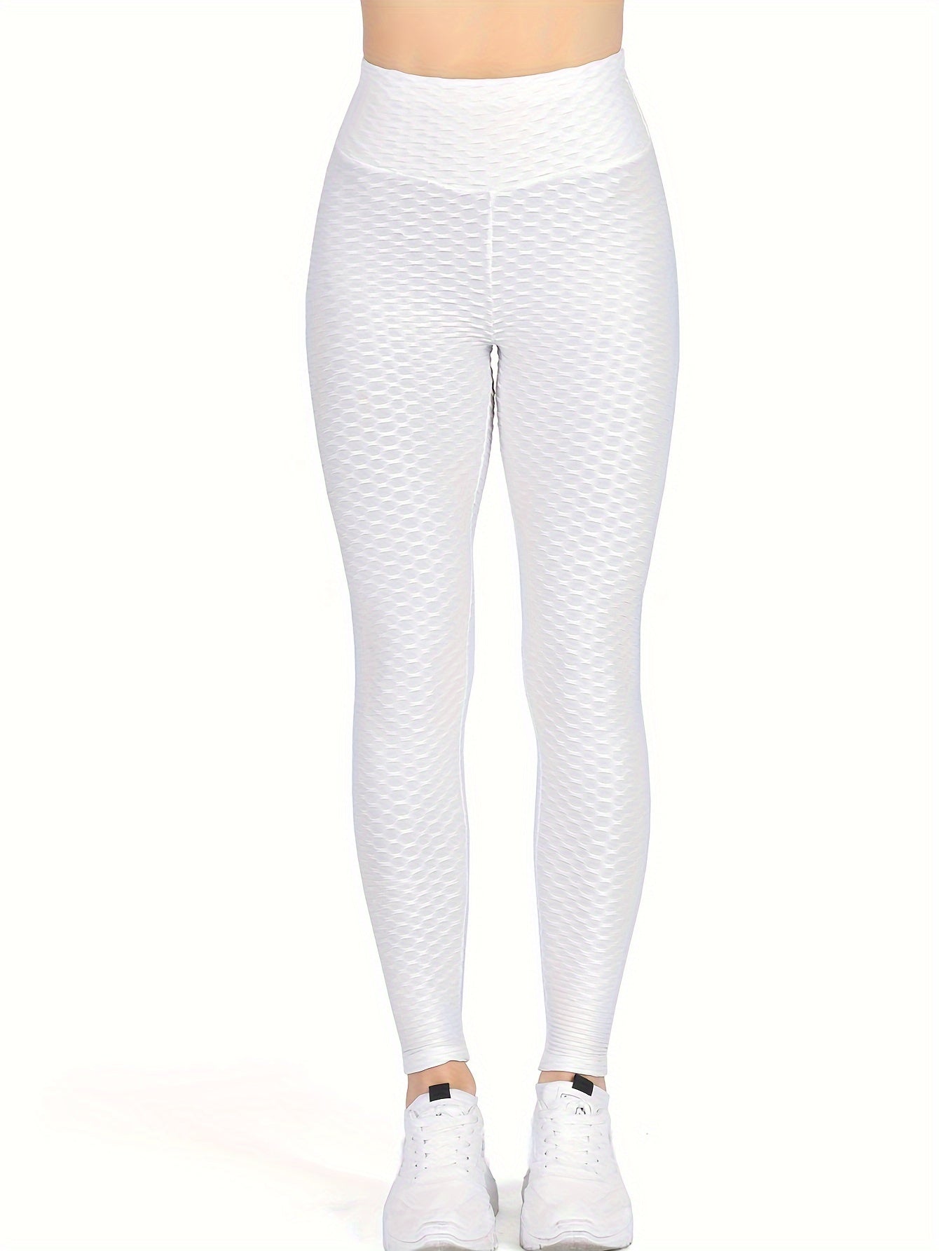 Honeycomb Butt Lifting Yoga Workout Pants High Stretch Leggings