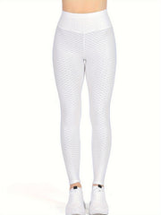 Honeycomb Butt Lifting Yoga Workout Pants High Stretch Leggings