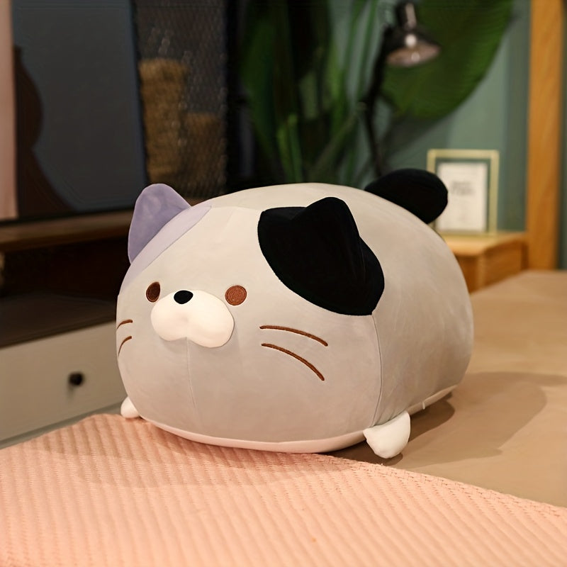 Japanese Group Cat Doll Plush Pillow Soft Cloth Doll Cushion