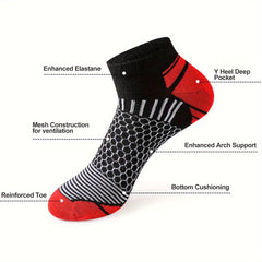 ACEFINE 6pairs Men's Ankle Socks Low Cut Athletic Socks