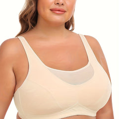High Impact Mesh Sports Bra for Women