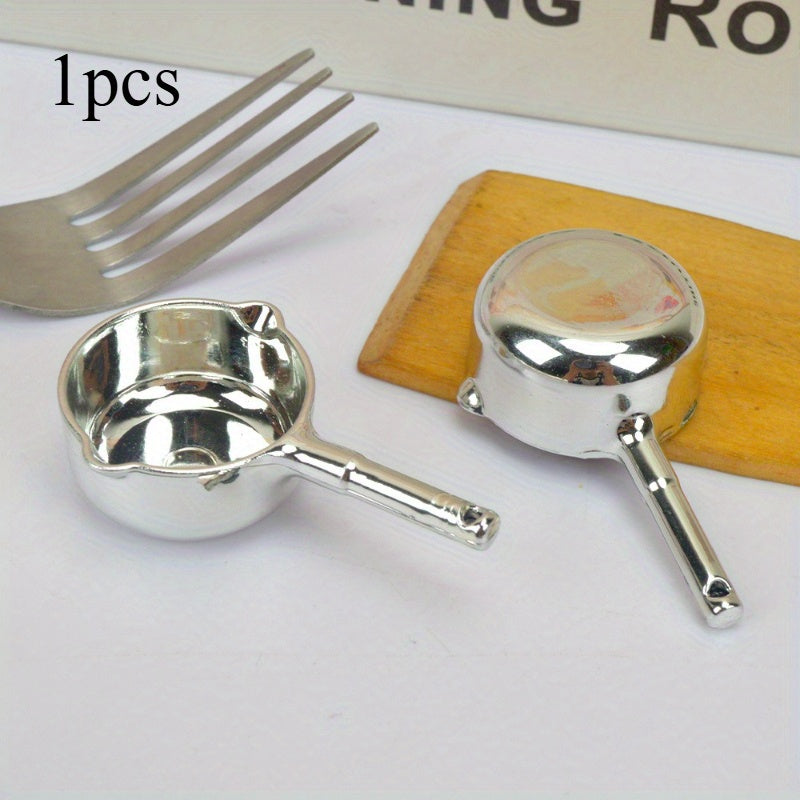 Mini Dining Kitchen Toy Cooking Pot with Vermicelli Tinfoil Pot