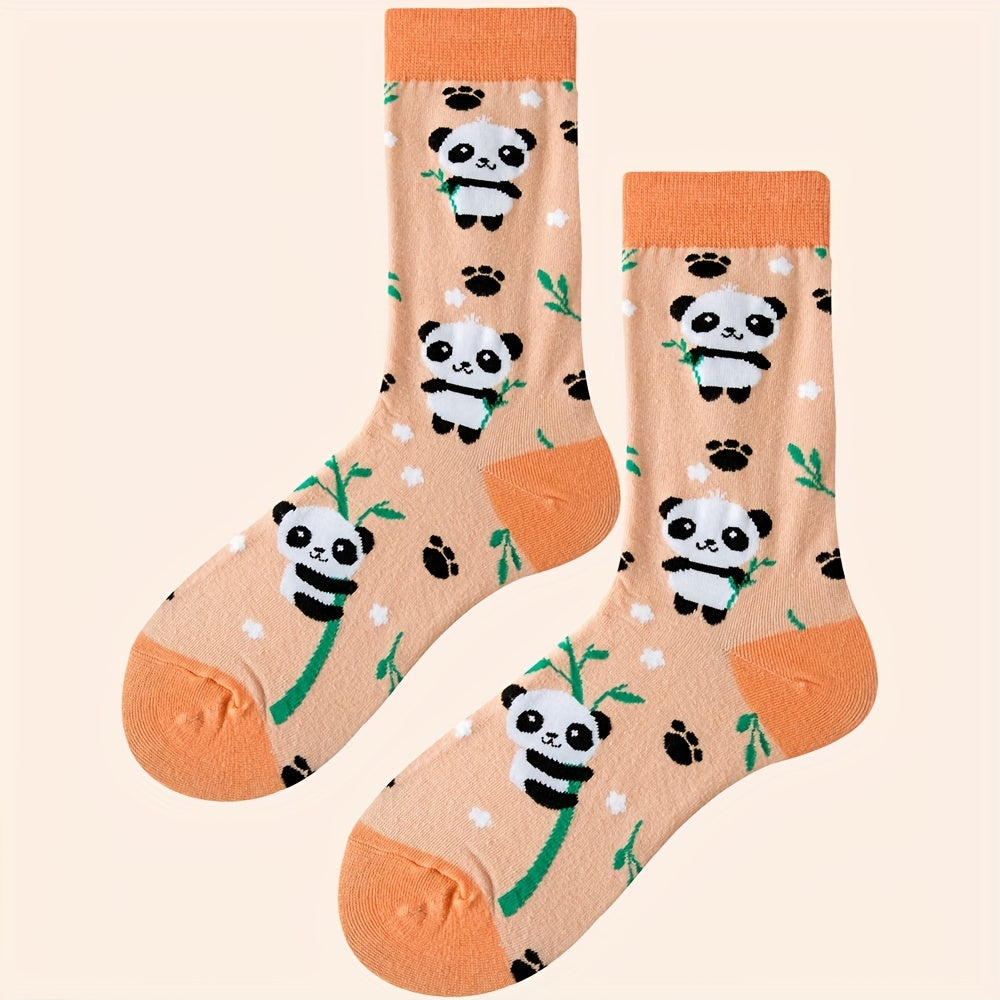 Panda Print Socks Women's Stockings & Hosiery