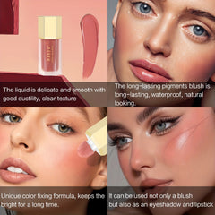 Natural Moisturizing Soft Makeup Liquid Blush 6ml 0 21fl oz