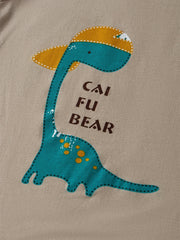 Boys Dino Tank Top & Shorts Set