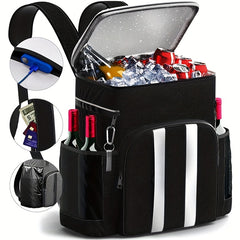 Large Capacity Refrigerated Insulation Backpack Leakproof Picnic Bag