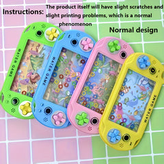 2pcs Mini Water Ring Toss Game Handheld Toy for Travel & Party Favors