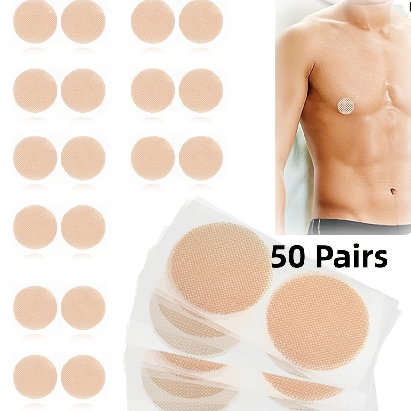 Men's Summer Nipple Patch Sports Anti-Friction Stickers