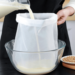 Large Drawstring Nylon Filter Bag Soy Milk Dregs Filter Bag