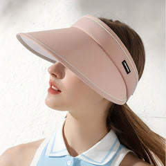 Sun Visor Hat Wide Brim UV Protection Beach Hat