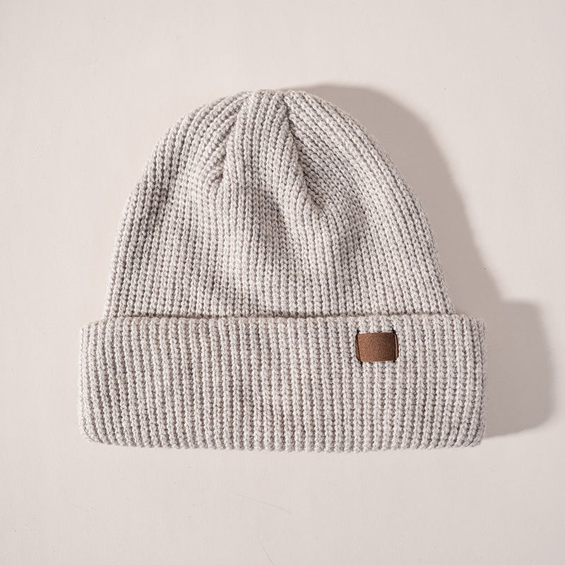 Vintage Slouchy Beanies Knitted Hat for School Student