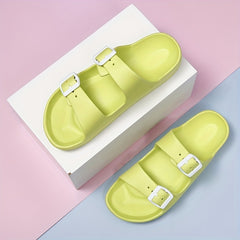 Women's Flat Slide Sandals Open Toe Sports Slippers