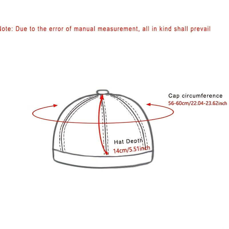 Stylish Adjustable Brimless Cap Hat for Men