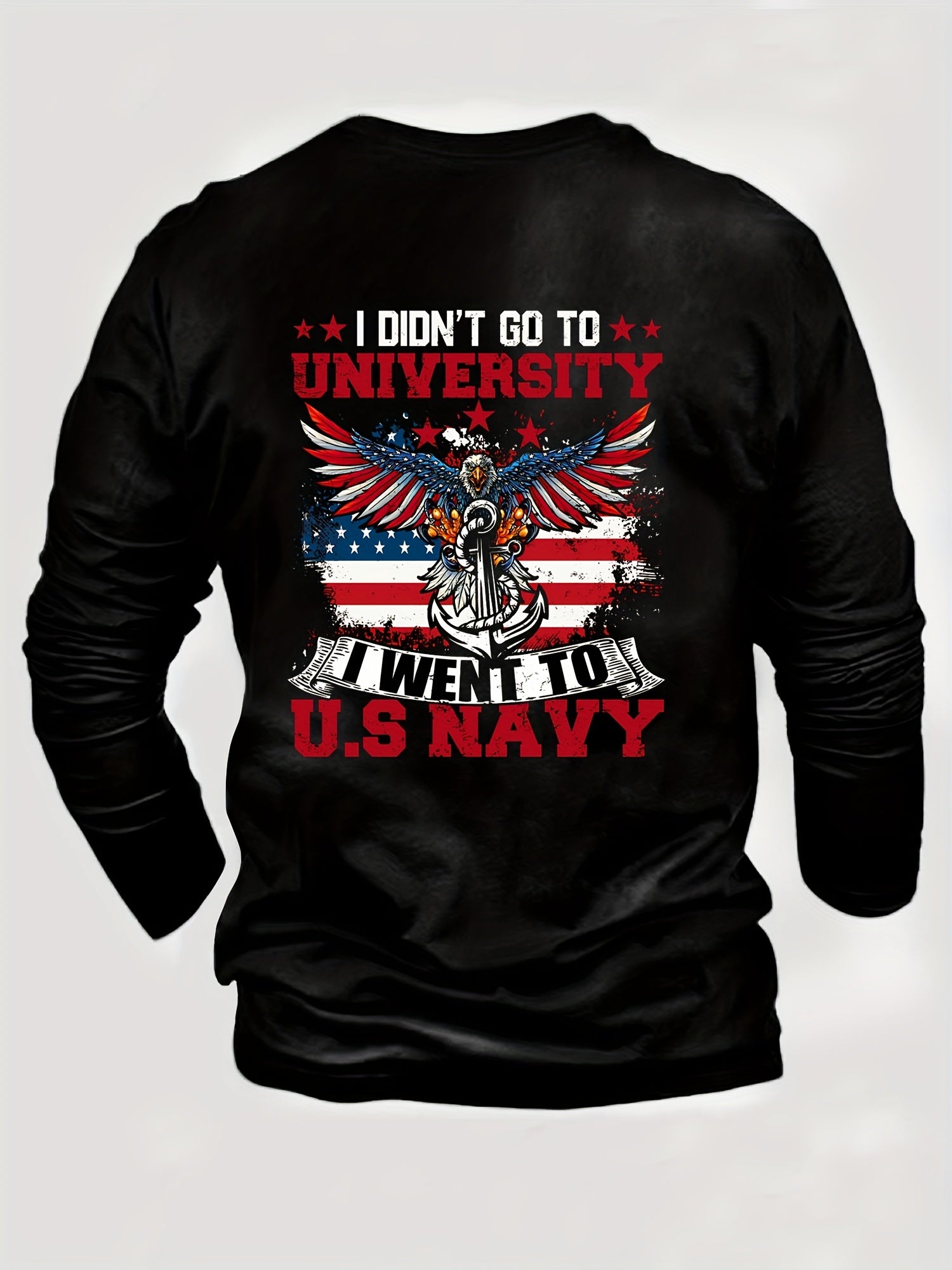 Eagle US NAVY Print Men's Long Sleeve T-Shirt