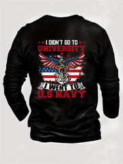Eagle US NAVY Print Men's Long Sleeve T-Shirt