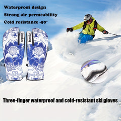 Outdoor Skateboarding & Skiing Gloves Windproof Riding Gloves
