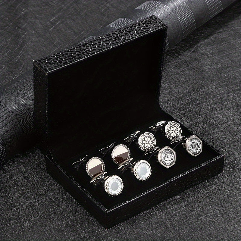 High-end Men's Cufflinks Gift Sets - Stylish Men's Jewelry Accessories