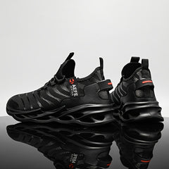 Men's Slip on Blade Sneakers Breathable Athletic Shoes