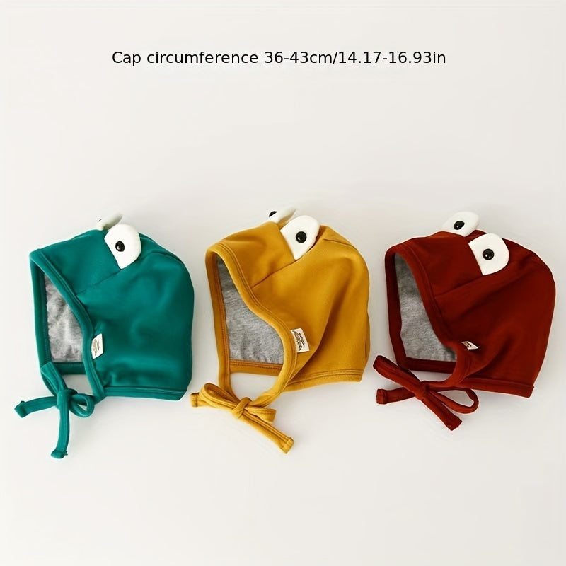 Cartoon Baby Hat Ear Protection Pullover Hat