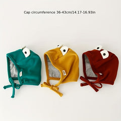 Cartoon Baby Hat Ear Protection Pullover Hat