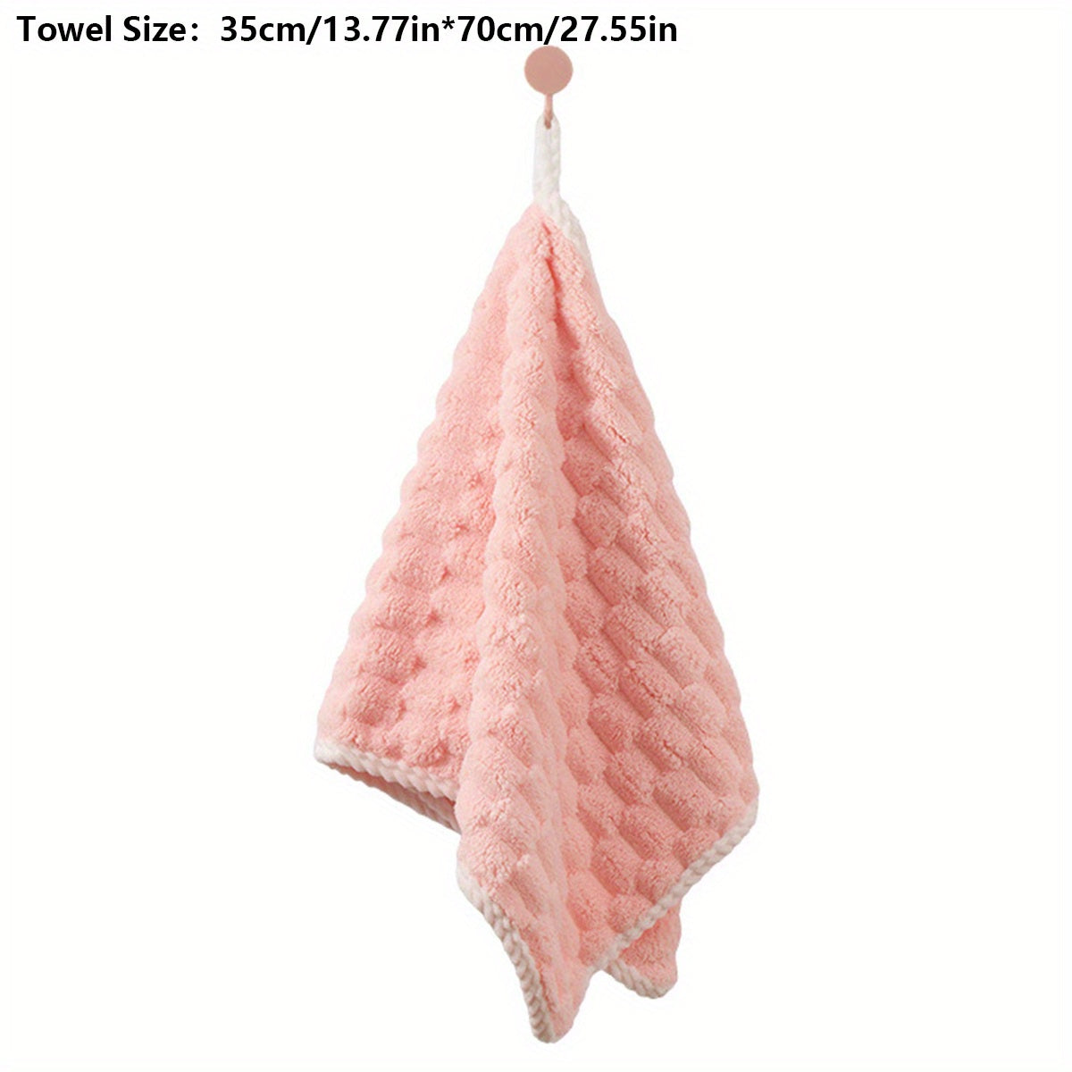 Coral Fleece Hand Towel Soft Absorbent Face Towel