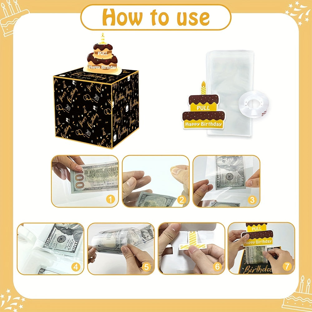 Birthday Draw Money Box Decoration & Supplies