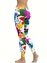High Waist Tie Dye Yoga Leggings for Women