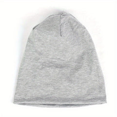Solid Beanie Polyester Men Women Unisex Beanies Cap Casual Beanie Hats