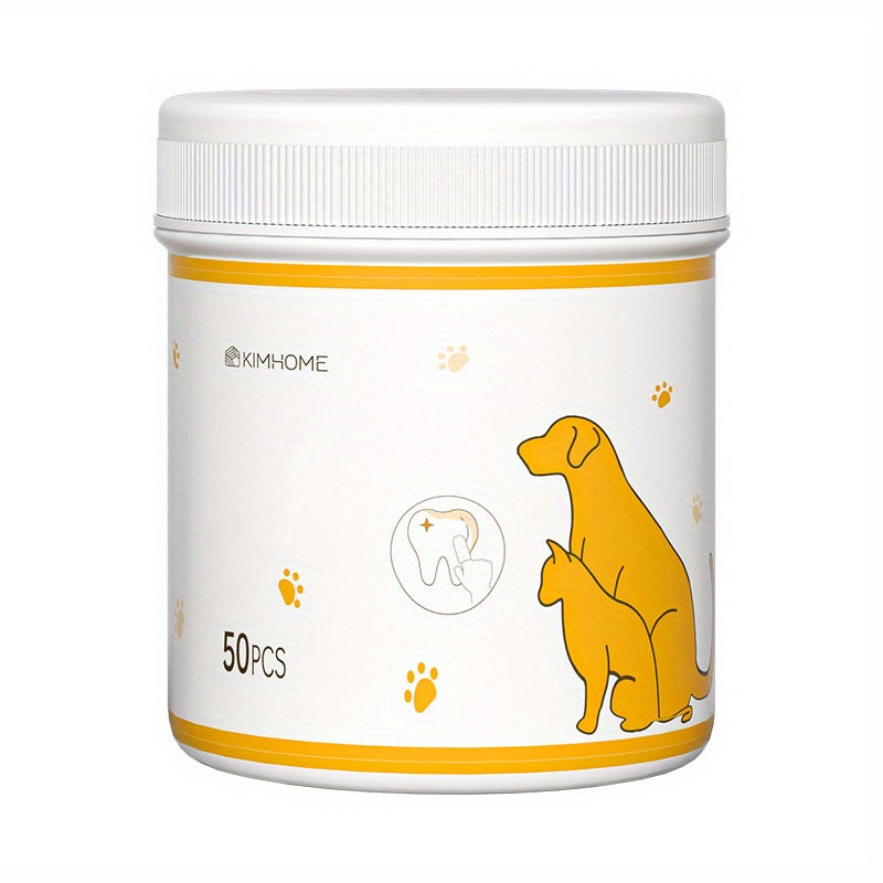 Pet Teeth Cleaning Finger Cover Wipes