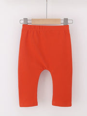 Cartoon Print Casual Trousers Baby Boys & Girls Spring & Autumn Pants