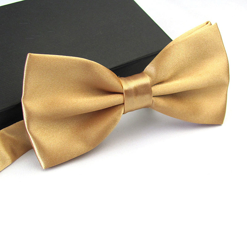 Men's Satin Bow Tie for Wedding Party