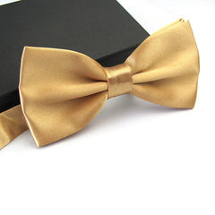 Men's Satin Bow Tie for Wedding Party